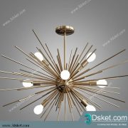 Free Download Ceiling Light 3D Model 0525