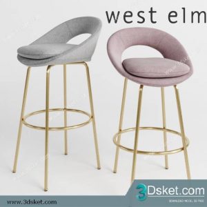 3D Model Chair Free Download 0405