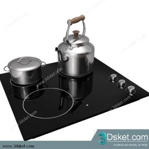 Free Download Kitchen Appliance 3D Model 0178