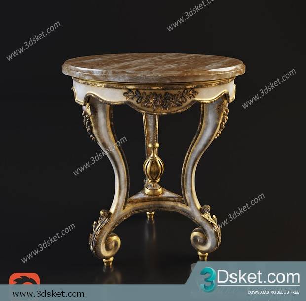 3D Model Table Free Download 0246