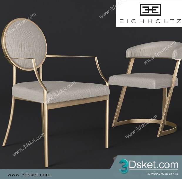 3D Model Chair Free Download 0406