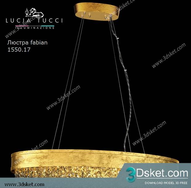 Free Download Ceiling Light 3D Model 0542