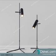 Free Download Floor Lamp 3D Model 079