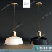 Free Download Ceiling Light 3D Model 0552