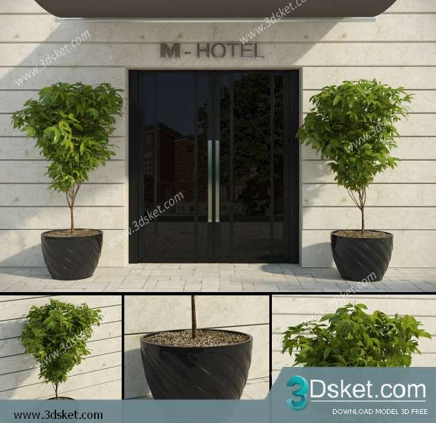 3D Model Plant Free Download 059