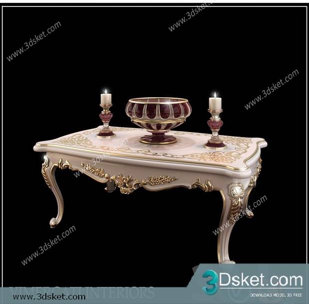 3D Model Table Free Download 0251