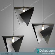 Free Download Ceiling Light 3D Model 0558