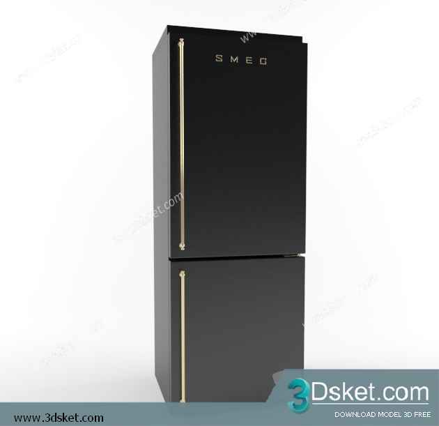 Free Download Kitchen Appliance 3D Model 081