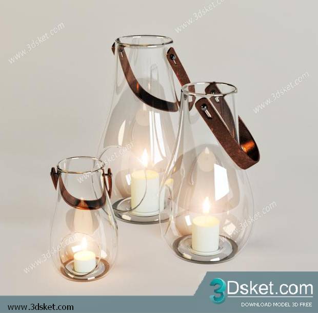 Free Download Table Lamp 3D Model 026
