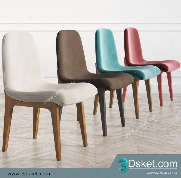 3D Model Chair Free Download 0411