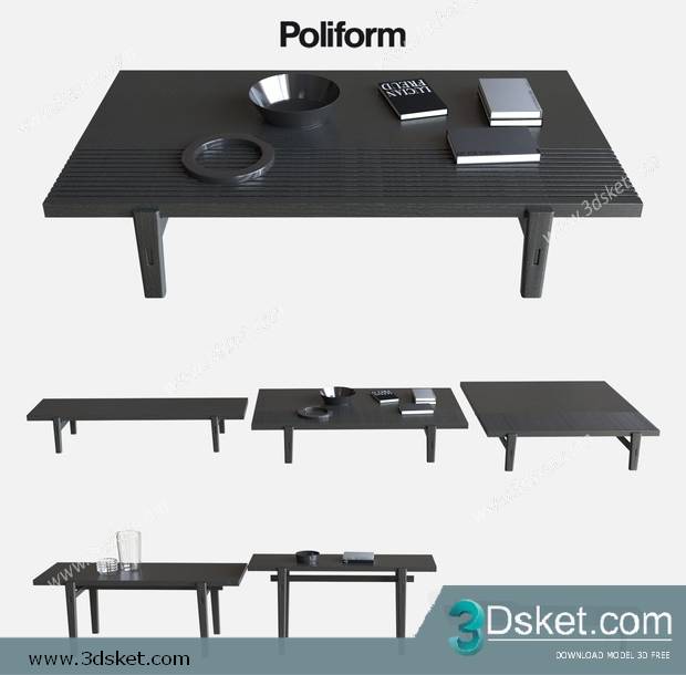 3D Model Table Free Download 0252