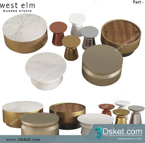 3D Model Table Free Download 0255