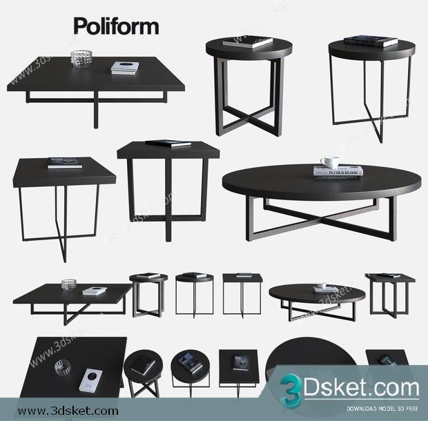 3D Model Table Free Download 0256