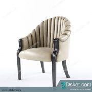 3D Model Arm Chair Free Download 105