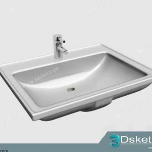 Free Download Wash Basin 3D Model 042