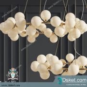 Free Download Ceiling Light 3D Model 0578