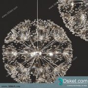 Free Download Ceiling Light 3D Model 0581