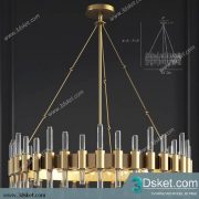 Free Download Ceiling Light 3D Model 0582