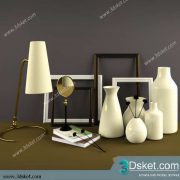 Free Download Decorative set 3D Model 0120