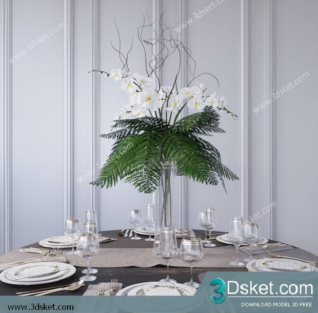 Free Download 3D Models Tableware Kitchen 0262