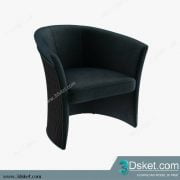 3D Model Arm Chair Free Download 107