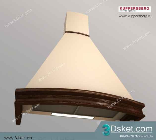 Free Download Kitchen Appliance 3D Model 084