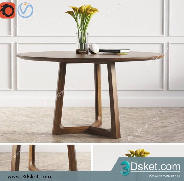 3D Model Table Free Download 0262