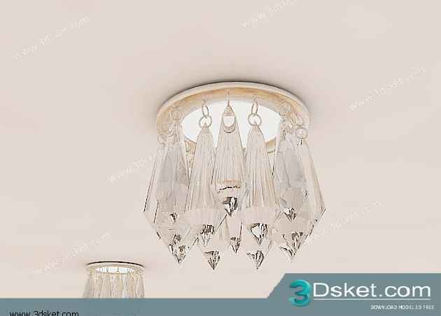 Free Download Spot Light 3D Model 035