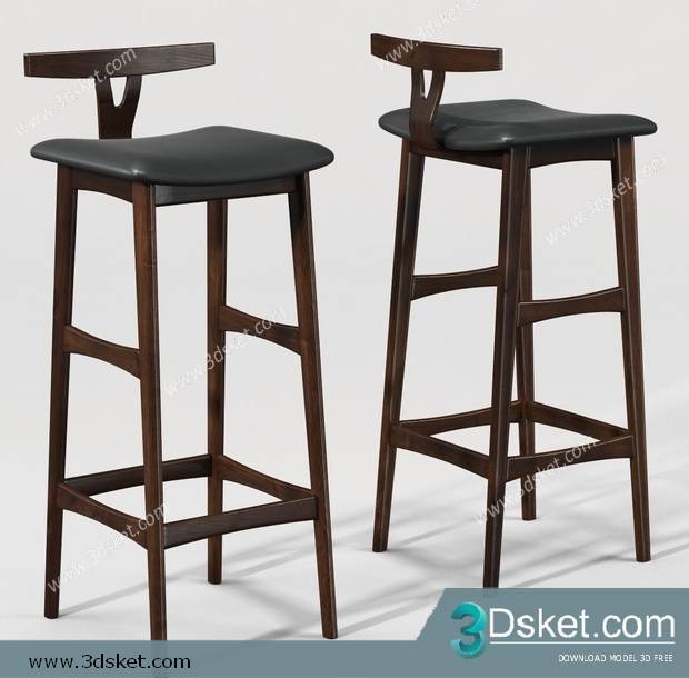 3D Model Chair Free Download 0421