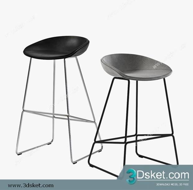 3D Model Chair Free Download 0424