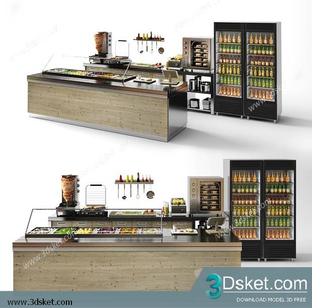 Free Download 3D Models Tableware Kitchen 0264