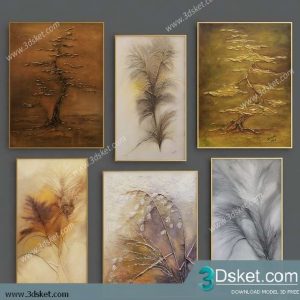 Free Download Frame 3D Model Tranh 0104