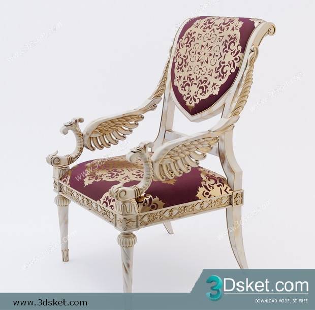 3D Model Chair Free Download 0426