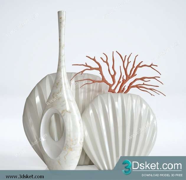 Free Download Vase 3D Model 069