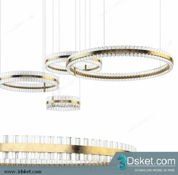 Free Download Ceiling Light 3D Model 0616