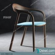 3D Model Arm Chair Free Download 115