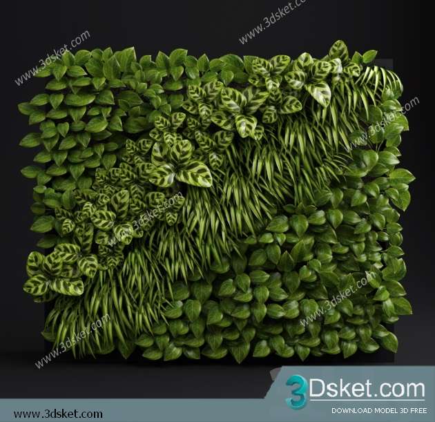 3D Model Plant Free Download 065
