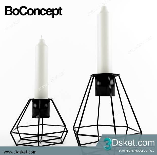 Free Download Table Lamp 3D Model 029