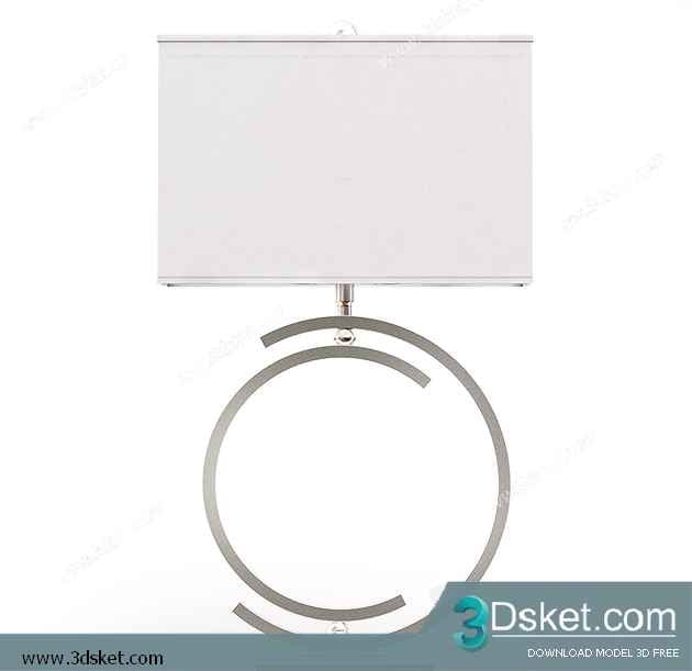 Free Download Table Lamp 3D Model 0157