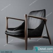 3D Model Arm Chair Free Download 119