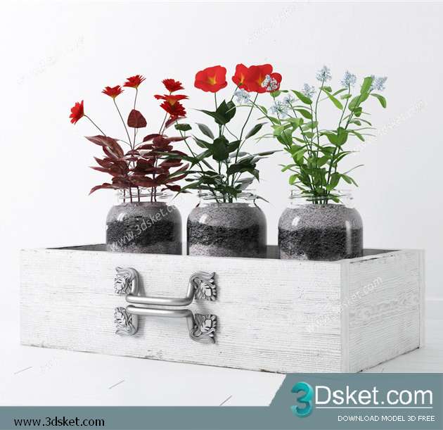 3D Model Plant Free Download 006