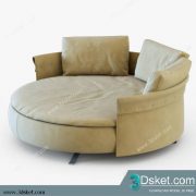 3D Model Arm Chair Free Download 123
