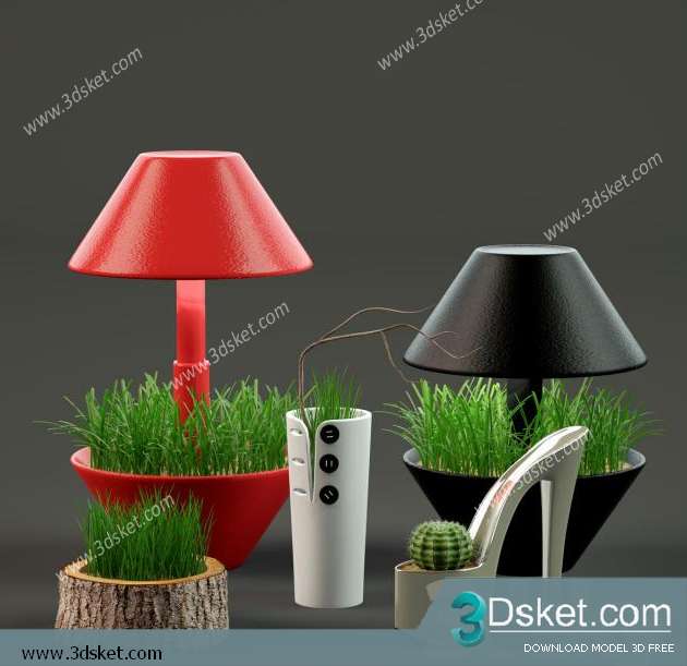 3D Model Plant Free Download 075