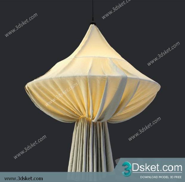 Free Download Table Lamp 3D Model 033
