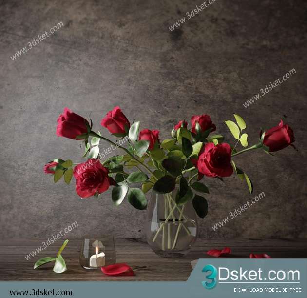 3D Model Plant Free Download 076