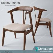 3D Model Arm Chair Free Download 132