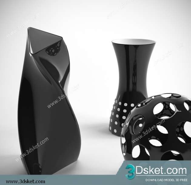 Free Download Vase 3D Model 073