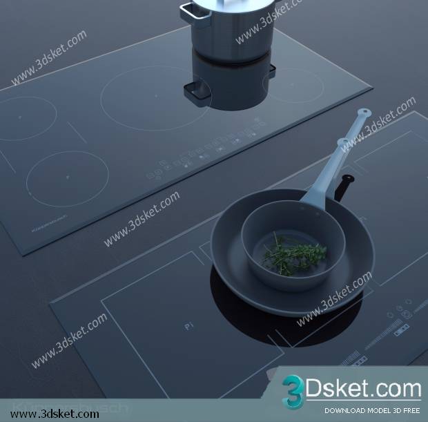 Free Download Kitchen Appliance 3D Model 0101