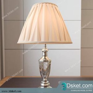 Free Download Table Lamp 3D Model 038