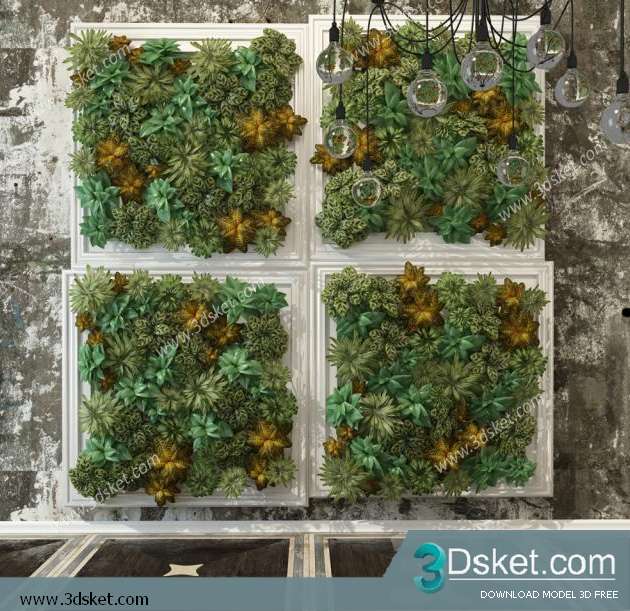 3D Model Plant Free Download 093